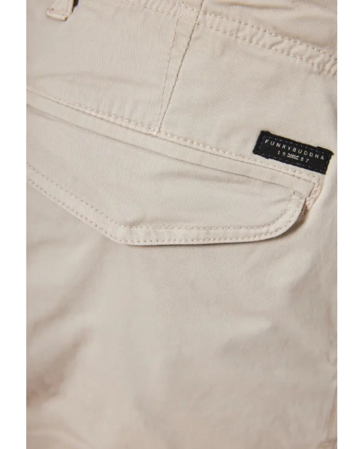 FUNKY BUDDHA Men's comfort cargo...