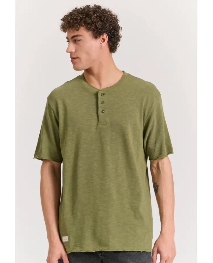 FUNKY BUDDHA Relaxed fit cotton flame...
