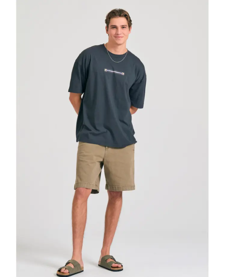 FUNKY BUDDHA Oversized garment dyed...