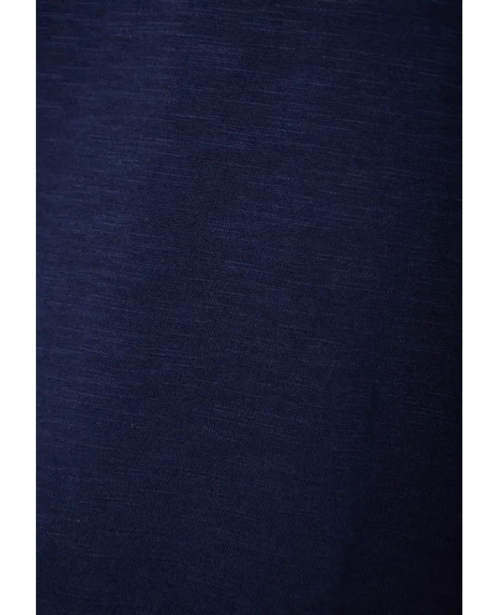FUNKY BUDDHA T-shirt με λαιμό henley...
