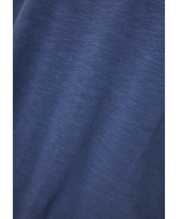 FUNKY BUDDHA T-shirt με λαιμό henley...