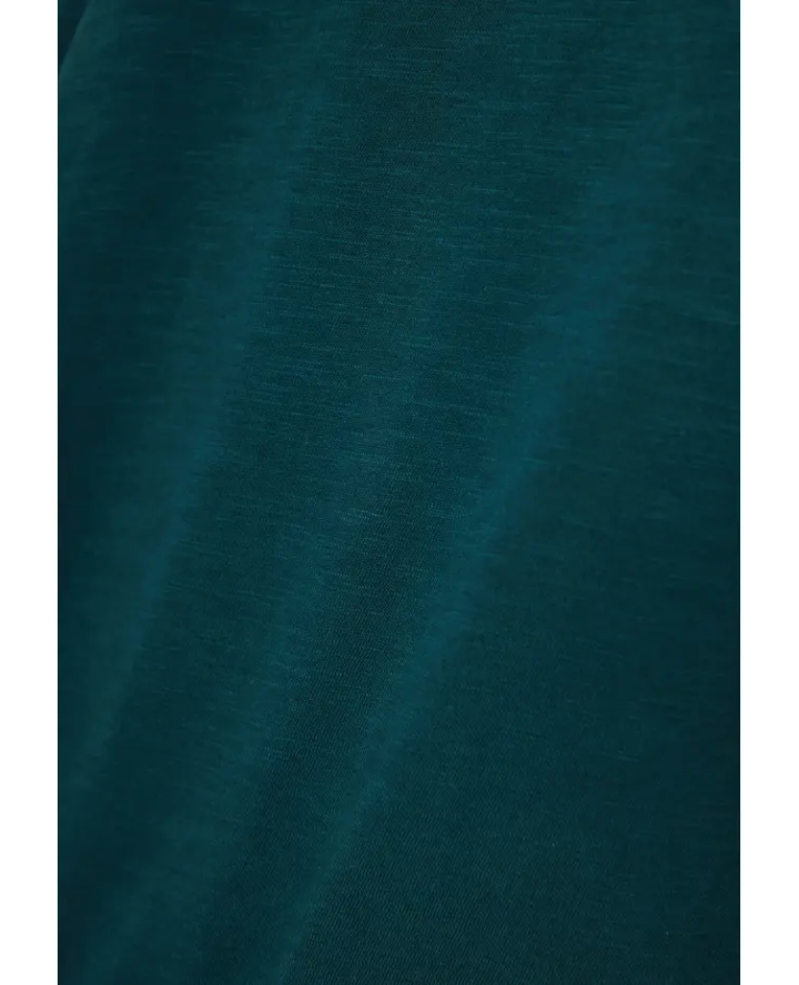 FUNKY BUDDHA T-shirt με λαιμό henley...