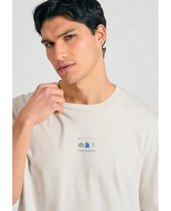 FUNKY BUDDHA T-shirt με text artwork...