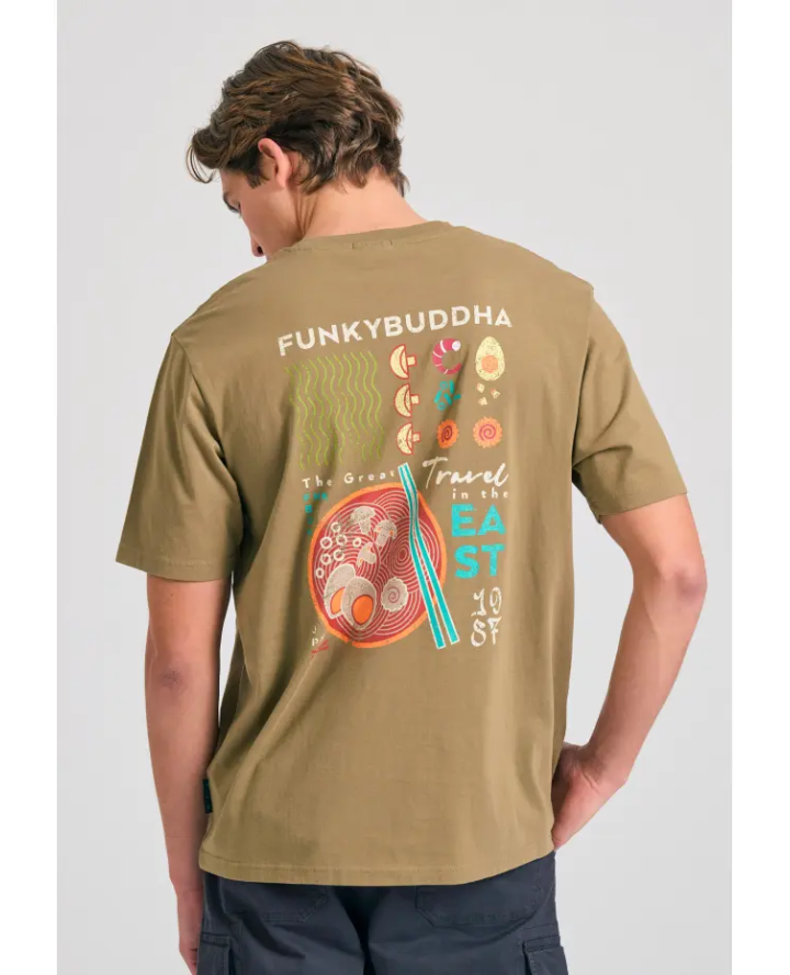 FUNKY BUDDHA Relaxed fit με graphic...