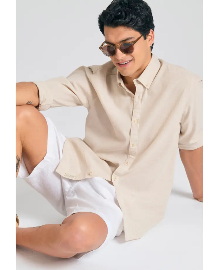 FUNKY BUDDHA Comfort fit garment dyed...