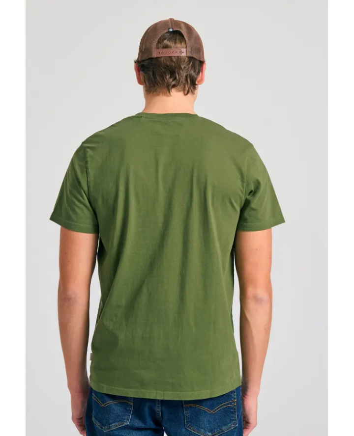 FUNKY BUDDHA T-shirt με στρογγυλή...