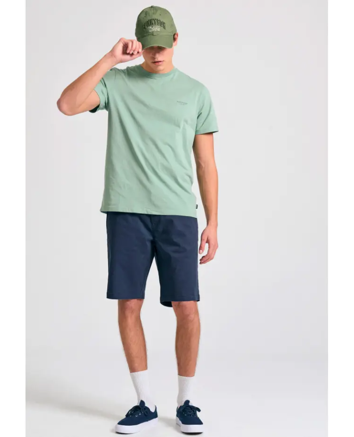 FUNKY BUDDHA T-shirt με στρογγυλή...