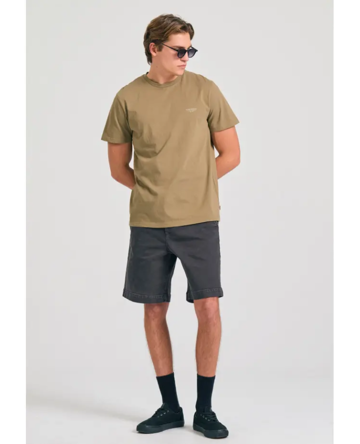 FUNKY BUDDHA T-shirt με στρογγυλή...
