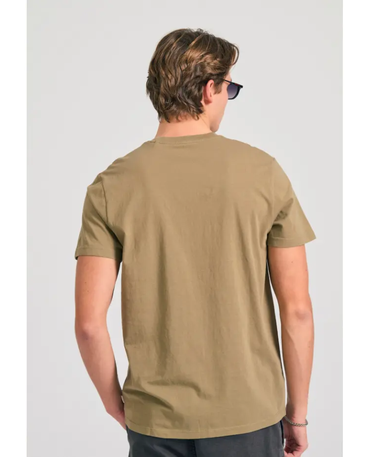 FUNKY BUDDHA T-shirt με στρογγυλή...