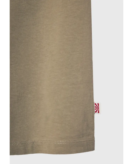 FUNKY BUDDHA T-shirt με στρογγυλή λαιμόκοψη - The essentials FBM011-001-04 OREGANO