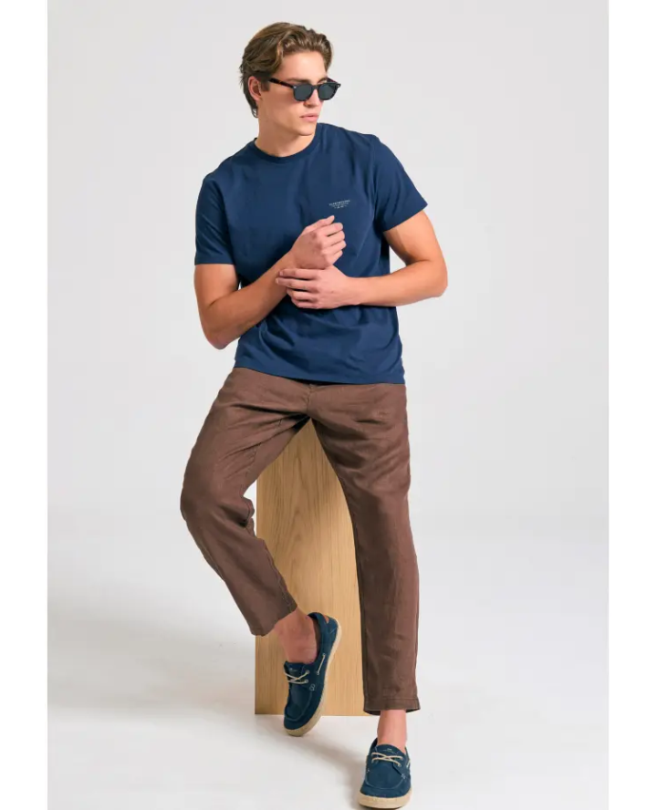 FUNKY BUDDHA Crew-neck men's t-shirt...