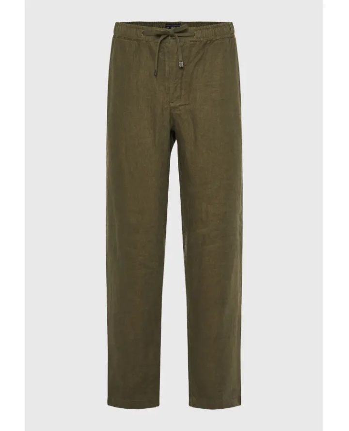 FUNKY BUDDHA Men's comfort fit linen...