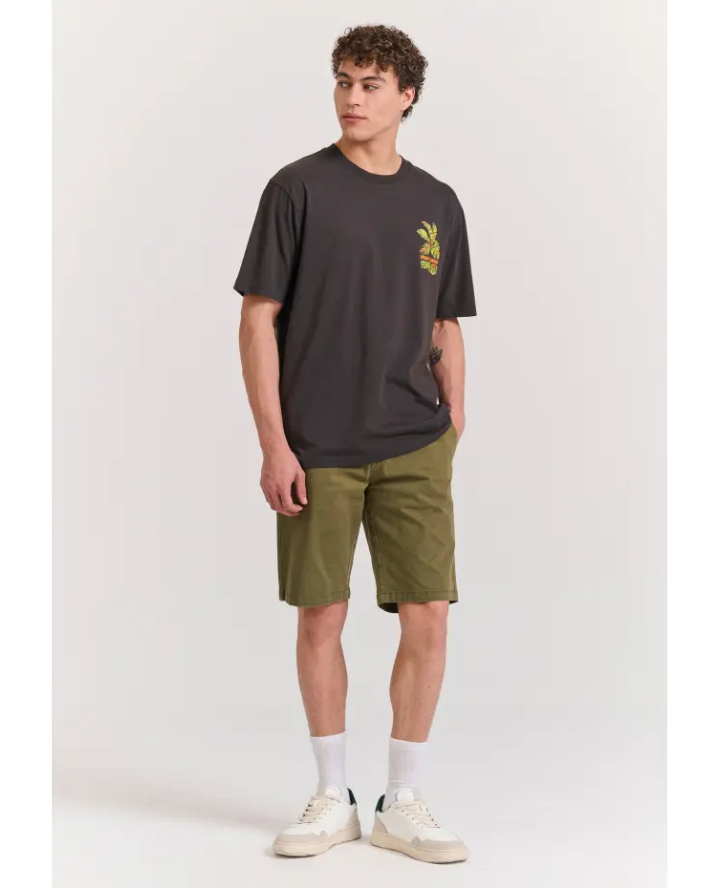 FUNKY BUDDHA Relaxed fit t-shirt με...