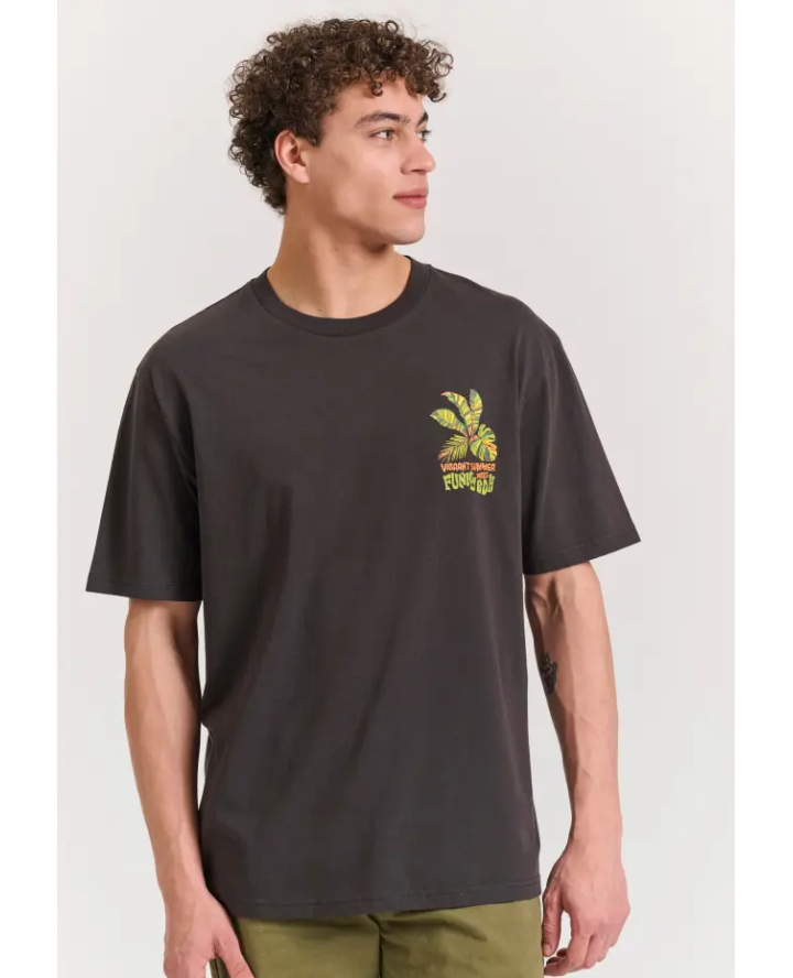 FUNKY BUDDHA Relaxed fit t-shirt with...