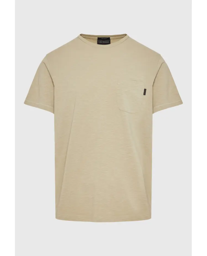 FUNKY BUDDHA Βαμβακερό t-shirt με...