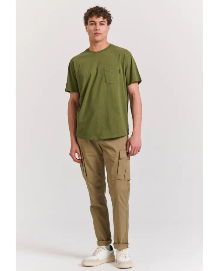 FUNKY BUDDHA Βαμβακερό t-shirt με...