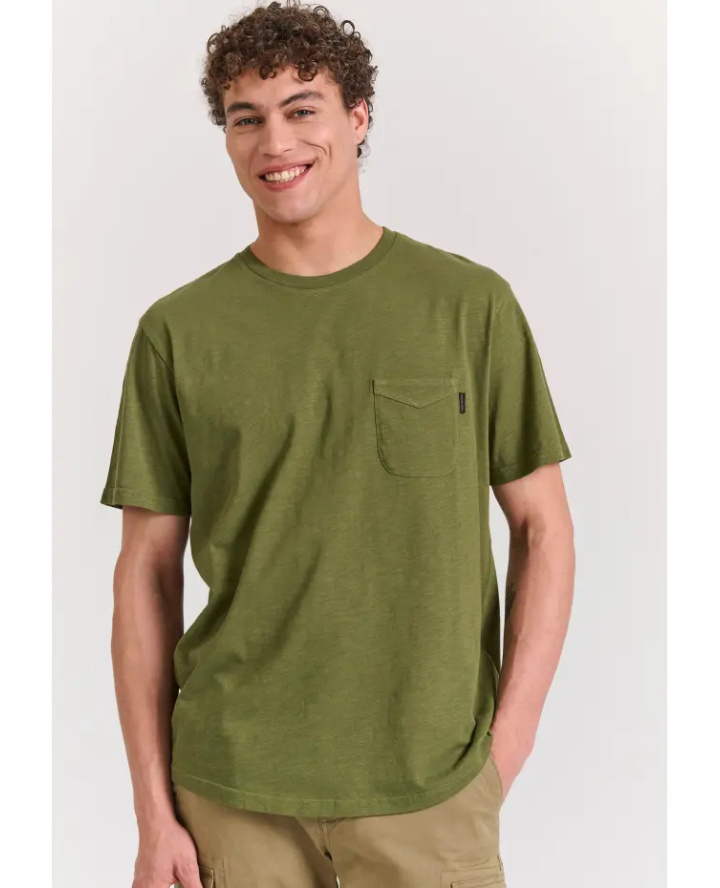 FUNKY BUDDHA Βαμβακερό t-shirt με...