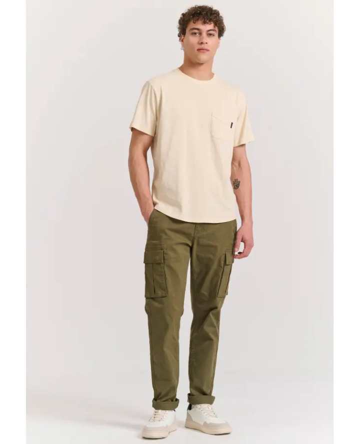 FUNKY BUDDHA Βαμβακερό t-shirt με...