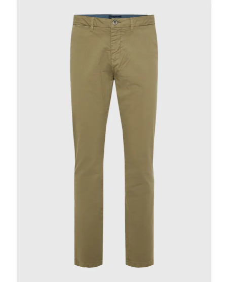 FUNKY BUDDHA Men's chino pants - The essentials FBM011-001-02 OREGANO
