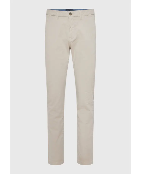FUNKY BUDDHA Men's chino pants - The essentials FBM011-001-02 MIST GREY