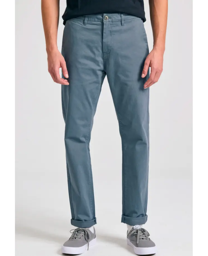 FUNKY BUDDHA Ανδρικό chino παντελόνι...
