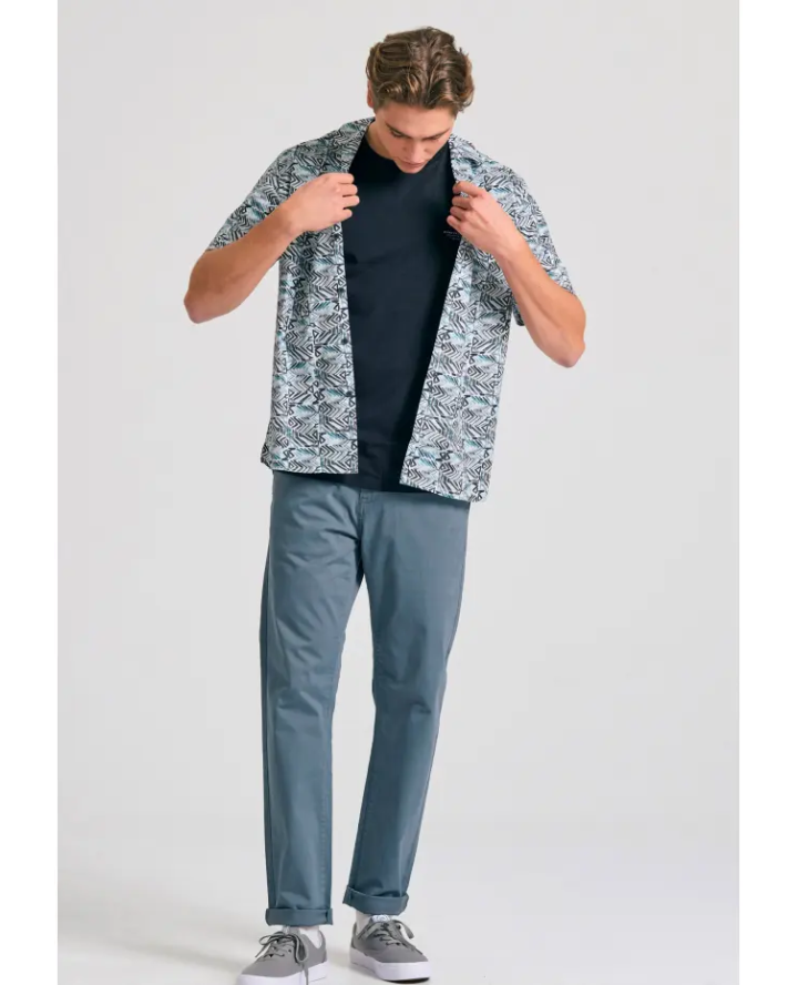FUNKY BUDDHA Ανδρικό chino παντελόνι...