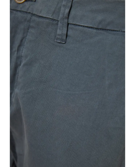 FUNKY BUDDHA Ανδρικό chino παντελόνι - The essentials FBM011-001-02 STEEL GREY