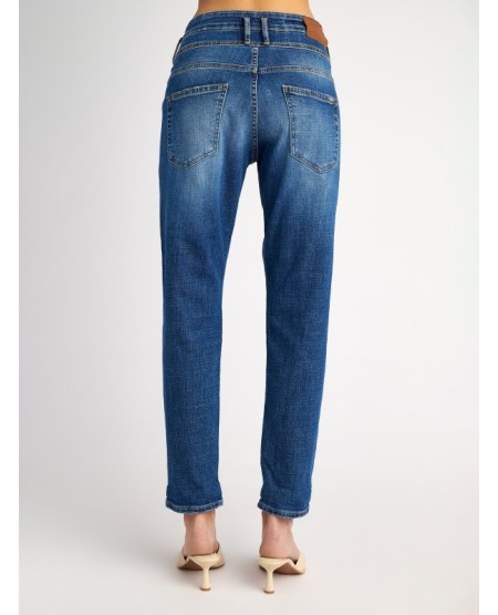 STAFF JEANS Irene Τζιν Γυναικείο Παντελόνι -Boyfriend Fit Cropped 5-907.278.B2.053