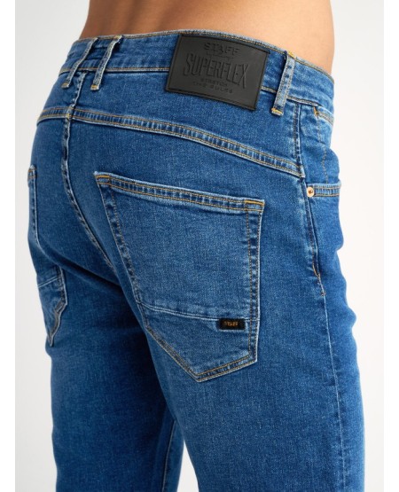 STAFF JEANS Flexy Τζιν Ανδρικό Παντελόνι-Slim Fit 5-820.824.B2.053