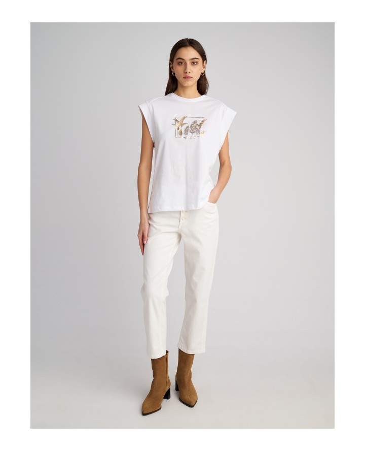 STAFF JEANS WOMAN DENIM PANTS DALIDA...