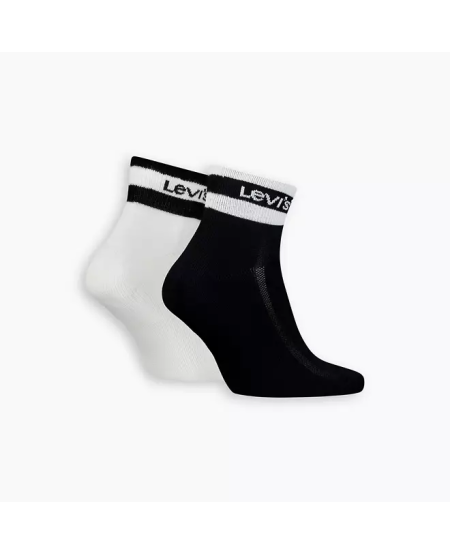 LEVI'S® Mid Cut Sport Stripe Socks (2 Pack) 37157-1062