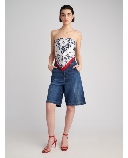 STAFF JEANS Madlin Γυναικεία Τζιν Βερμούδα 5-904.119.B2.053
