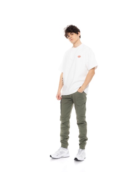 COVER JEANS ΑΝΔΡΙΚΟ CARGO ΠΑΝΤΕΛΟΝΙ M0186-30 KHAKI
