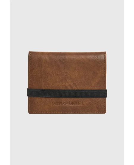 FUNKY BUDDHA Ανδρικό πορτοφόλι FBM011-028-10 LT BROWN