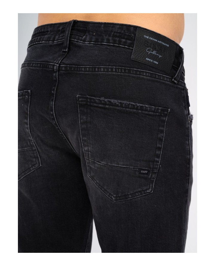 STAFF JEANS Paolo Μαύρη Ανδρική τζιν...