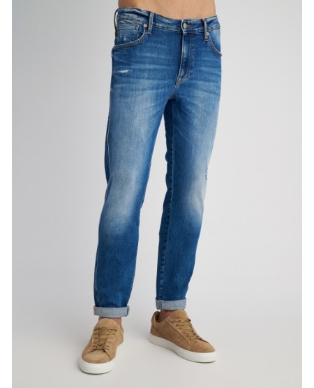 STAFF JEANS Sapphire Τζιν Ανδρικό Παντελόνι-Tapered Fit 5-815.010.S2.053