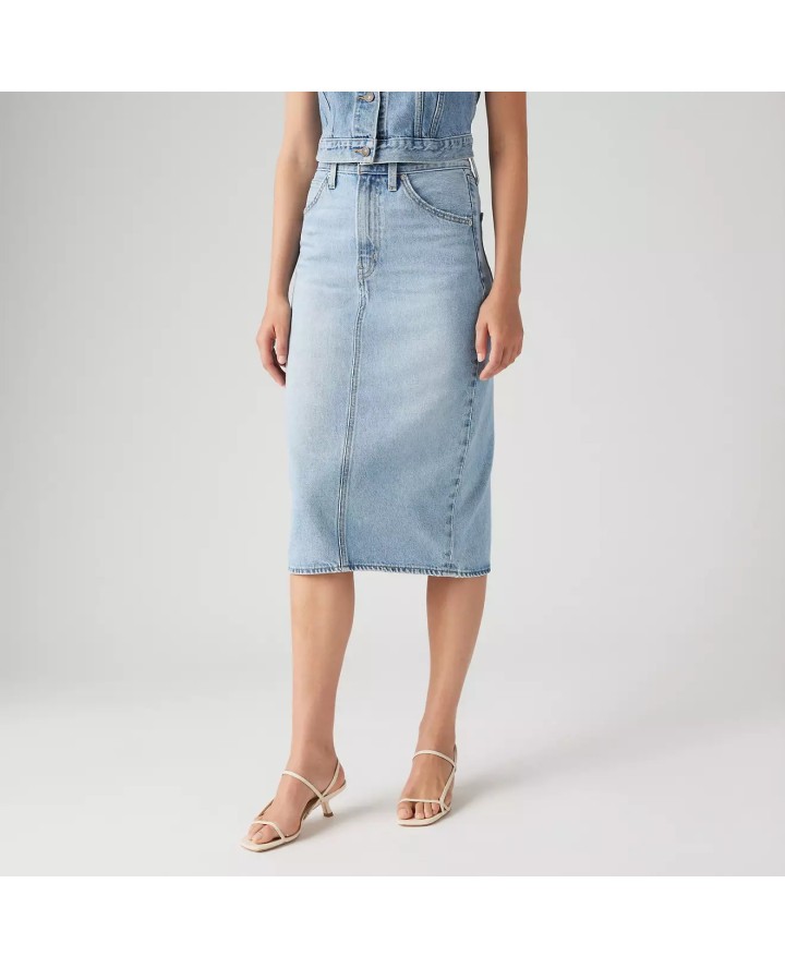 LEVI'S® High Rise Slit Skirt 001VH0001