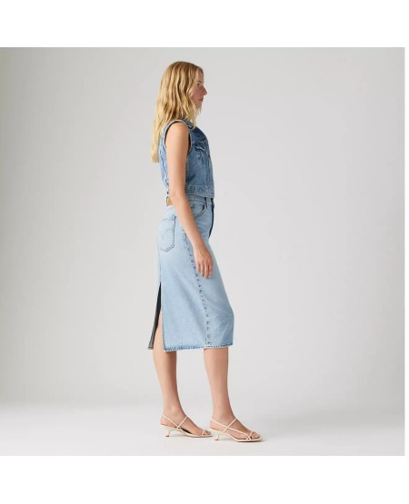 LEVI'S® High Rise Slit Skirt 001VH0001