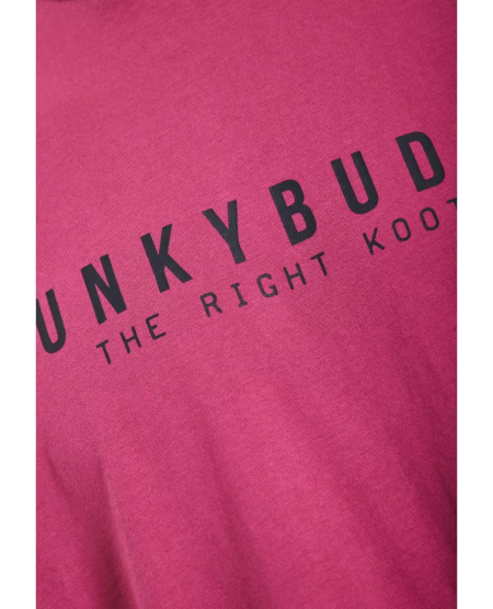 FUNKY BUDDHA T-shirt με Funky Buddha τύπωμα - The essentials FBM011-011-04 DRY ROSE