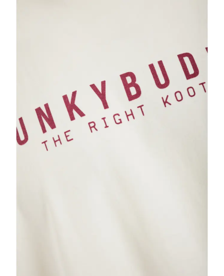 FUNKY BUDDHA T-shirt με Funky Buddha τύπωμα - The essentials FBM011-011-04 OFF WHITE