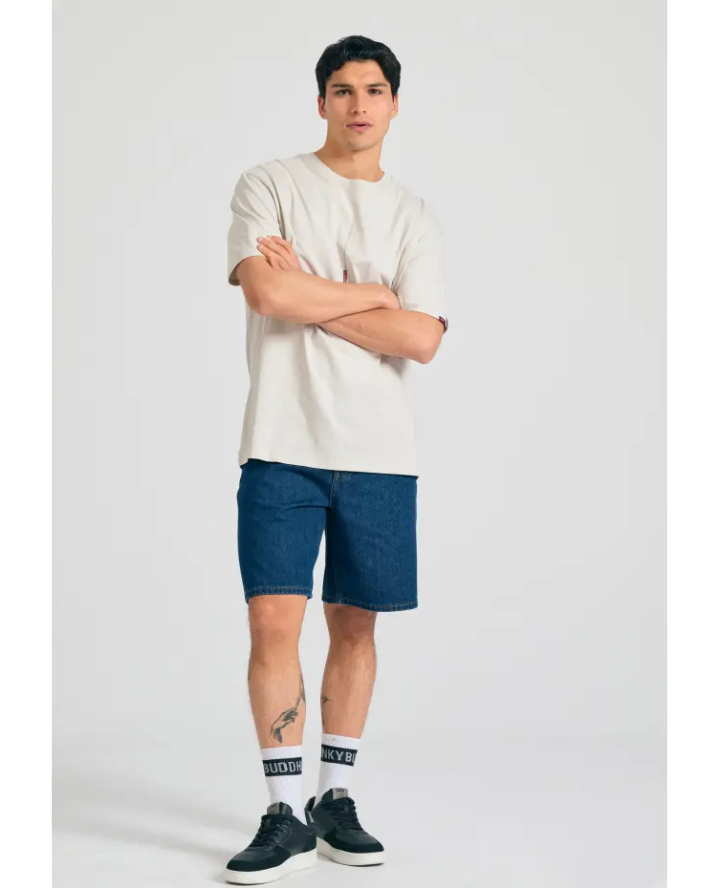 FUNKY BUDDHA Relaxed fit t-shirt με...