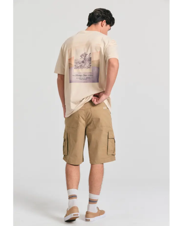 FUNKY BUDDHA Relaxed fit t-shirt με...