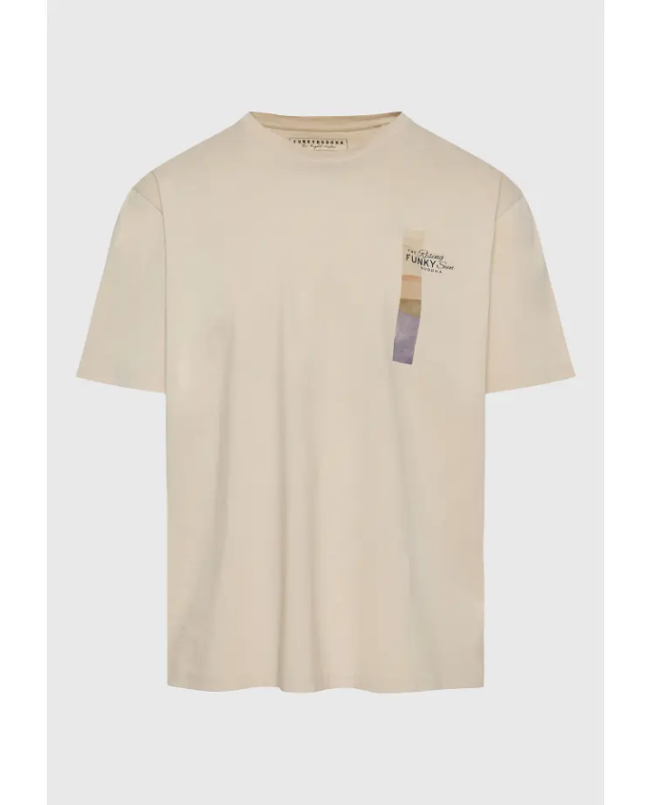 FUNKY BUDDHA Relaxed fit t-shirt με...