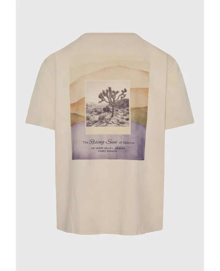 FUNKY BUDDHA Relaxed fit t-shirt με...