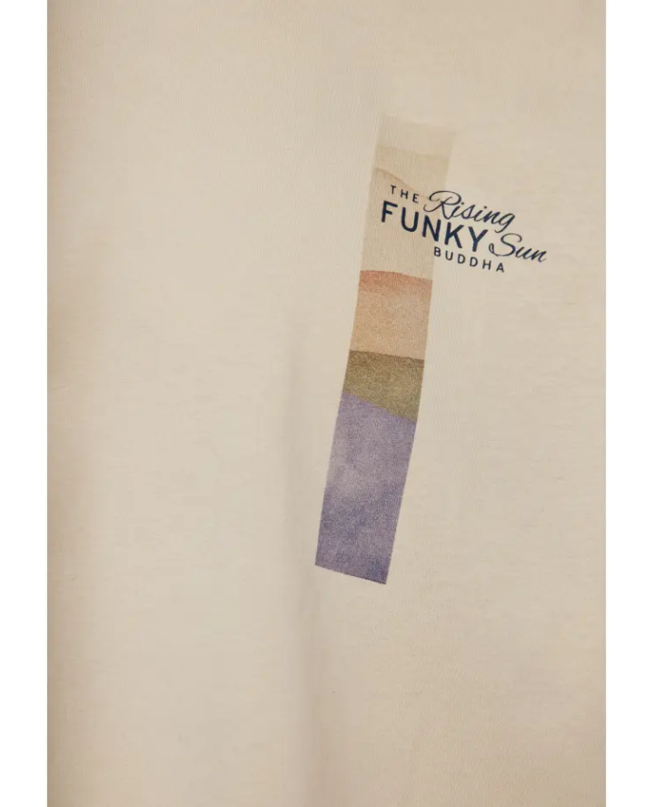 FUNKY BUDDHA Relaxed fit t-shirt με...