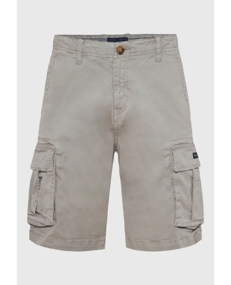 FUNKY BUDDHA Men's cargo shorts - The essentials FBM011-002-03 ELEPHANT
