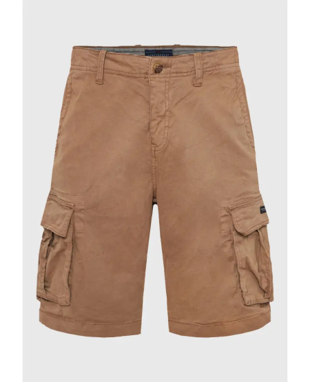FUNKY BUDDHA Men's cargo shorts - The essentials FBM011-002-03 CIGAR