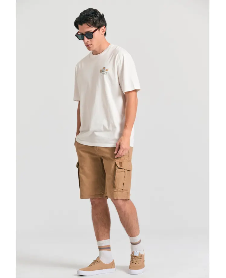 FUNKY BUDDHA Loose fit linen blend...