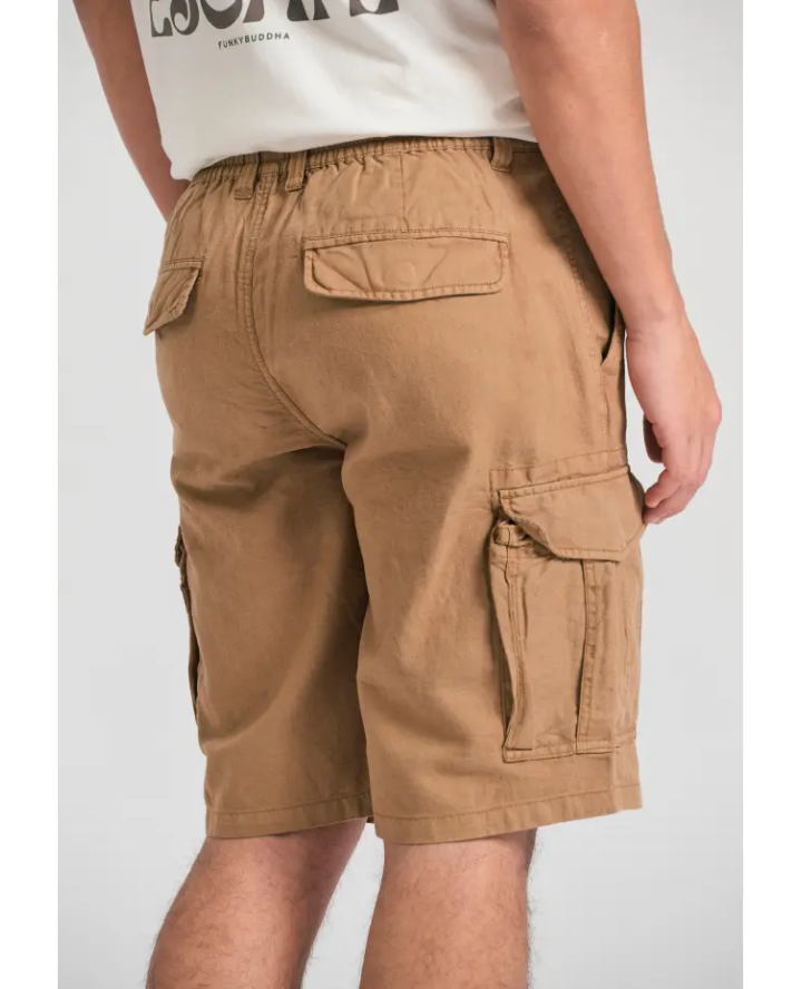 FUNKY BUDDHA Loose fit linen blend...