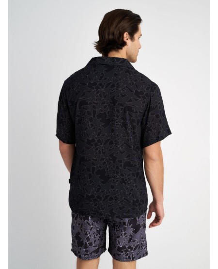 STAFF JEANS Man Shirt Henry Short Sleeve 61-220.053.Ν0000